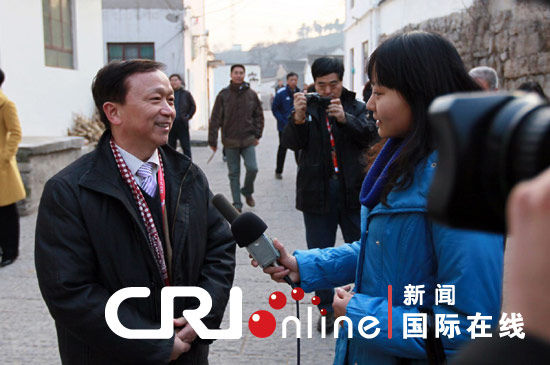 中国国际广播电台回涉县寻根代表团抵达涉县