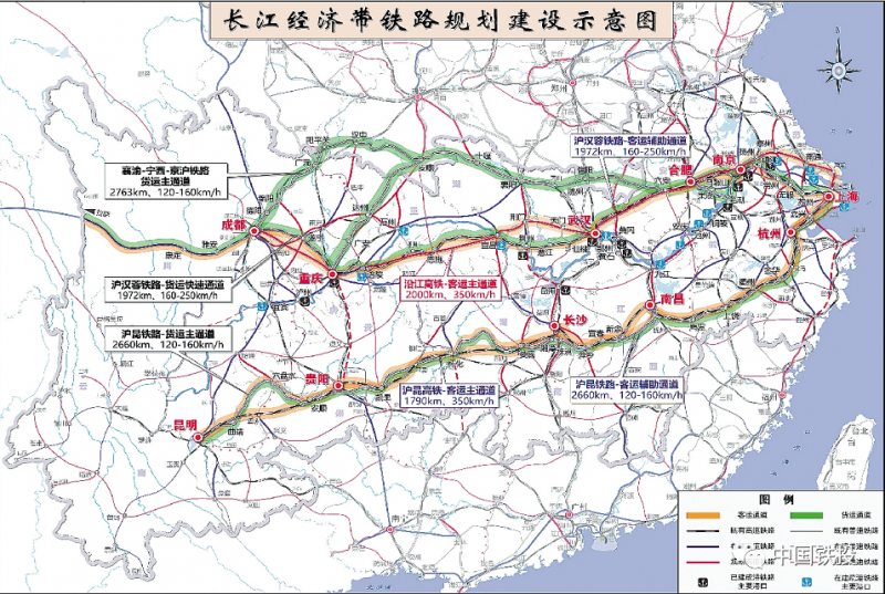 上海崇明将有高铁站! 沪渝蓉沿江高铁又有新进展